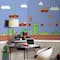 RoomMates Super Mario Retro XL Chair Rail Prepasted Mural